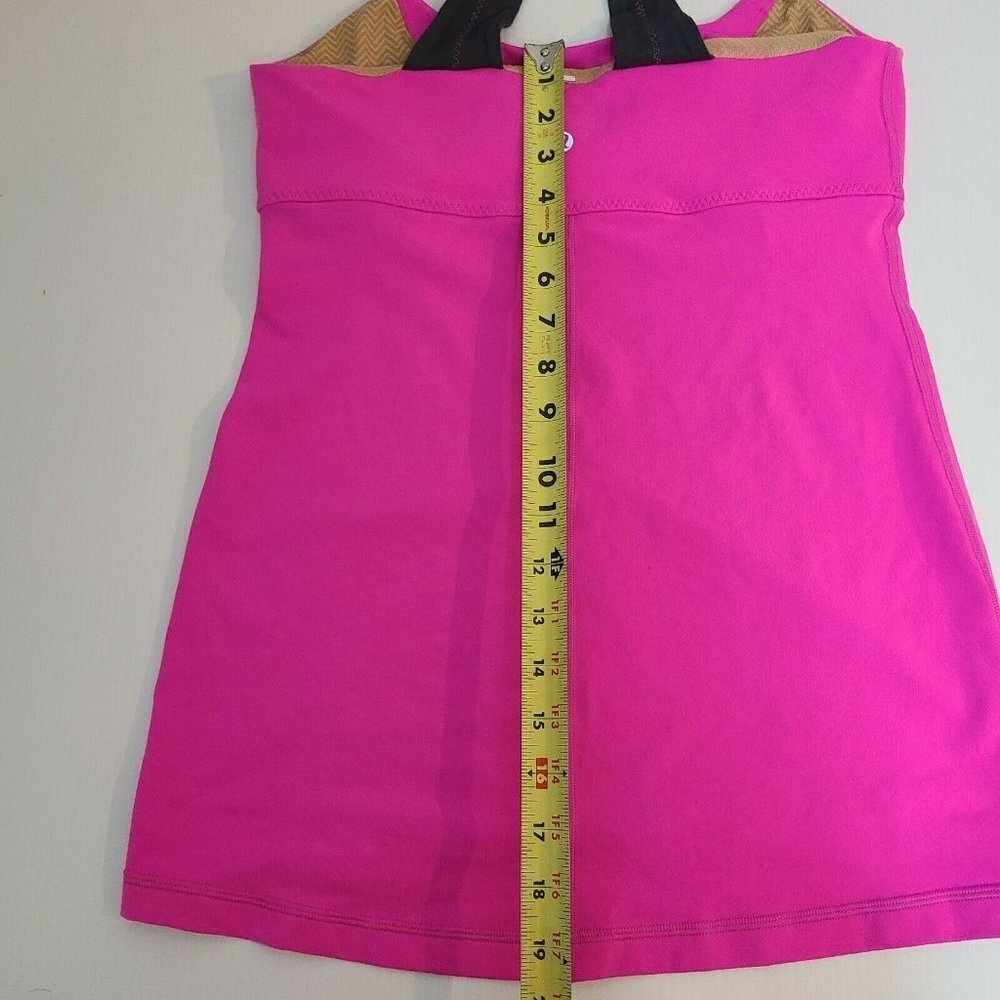 Women's Lululemon Pink Bra Tank Top T Shirt Sz ?? - Picture 6 of 7